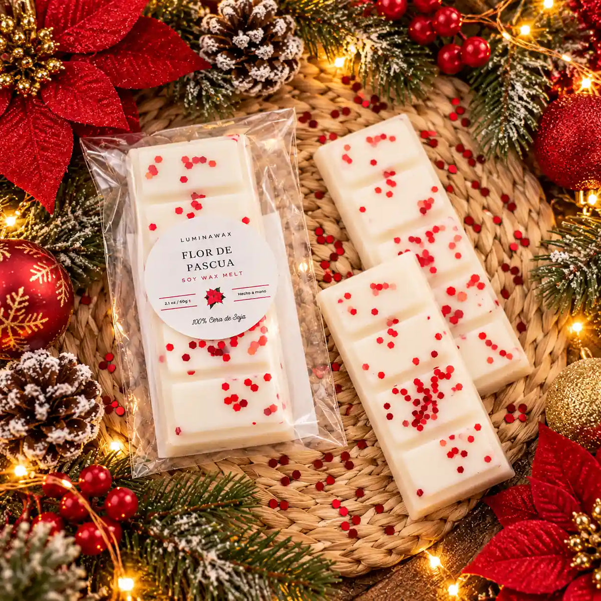 Wax Melts Tableta Flor de Pascua